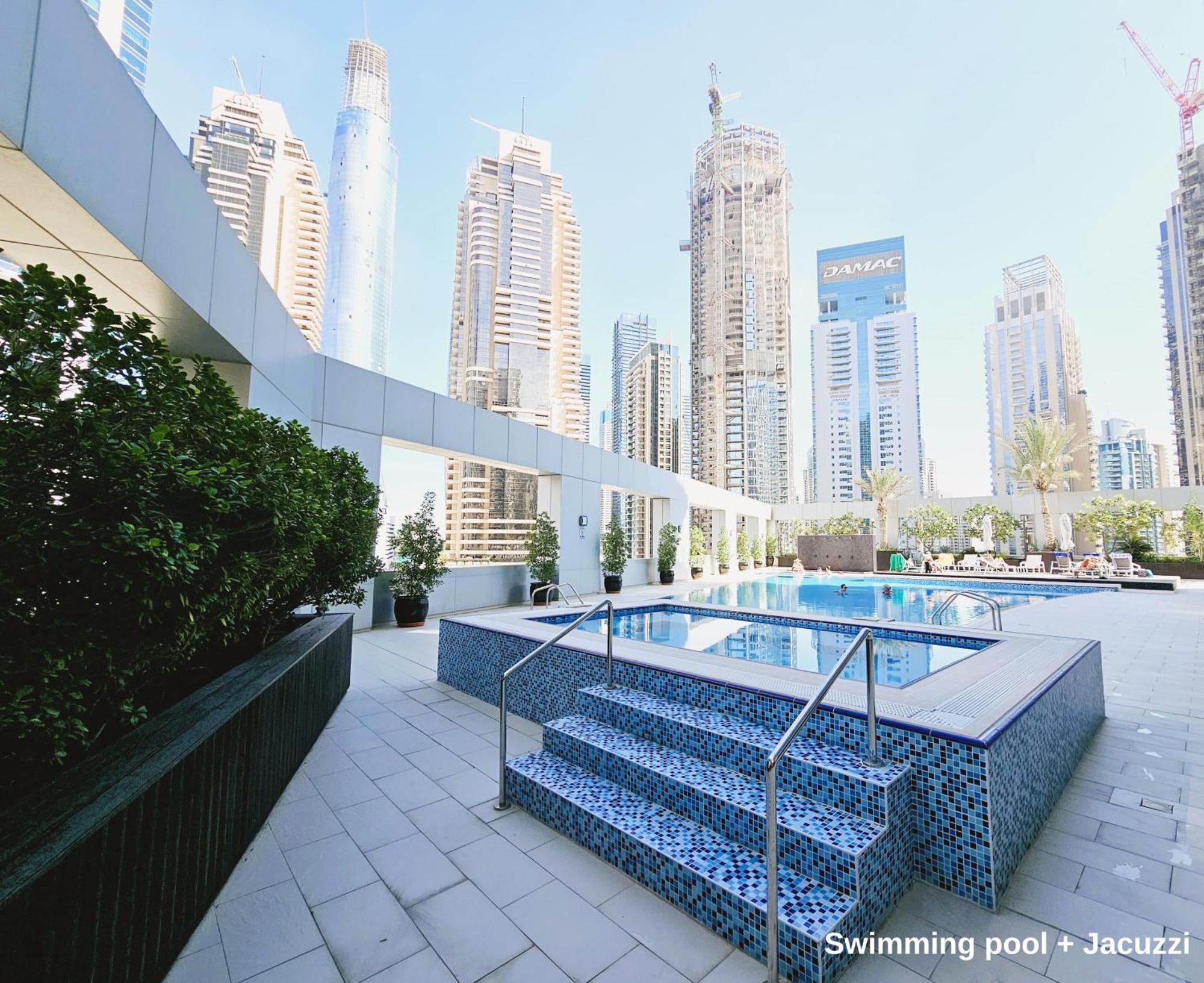 Jbr Beach & Marina Walk I Ain Dubai View I 1 Bdr Exteriör bild