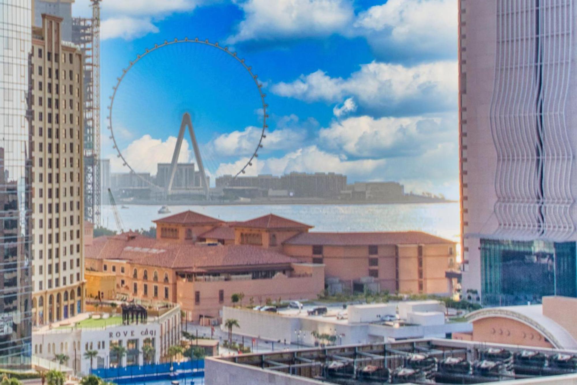 Jbr Beach & Marina Walk I Ain Dubai View I 1 Bdr Exteriör bild