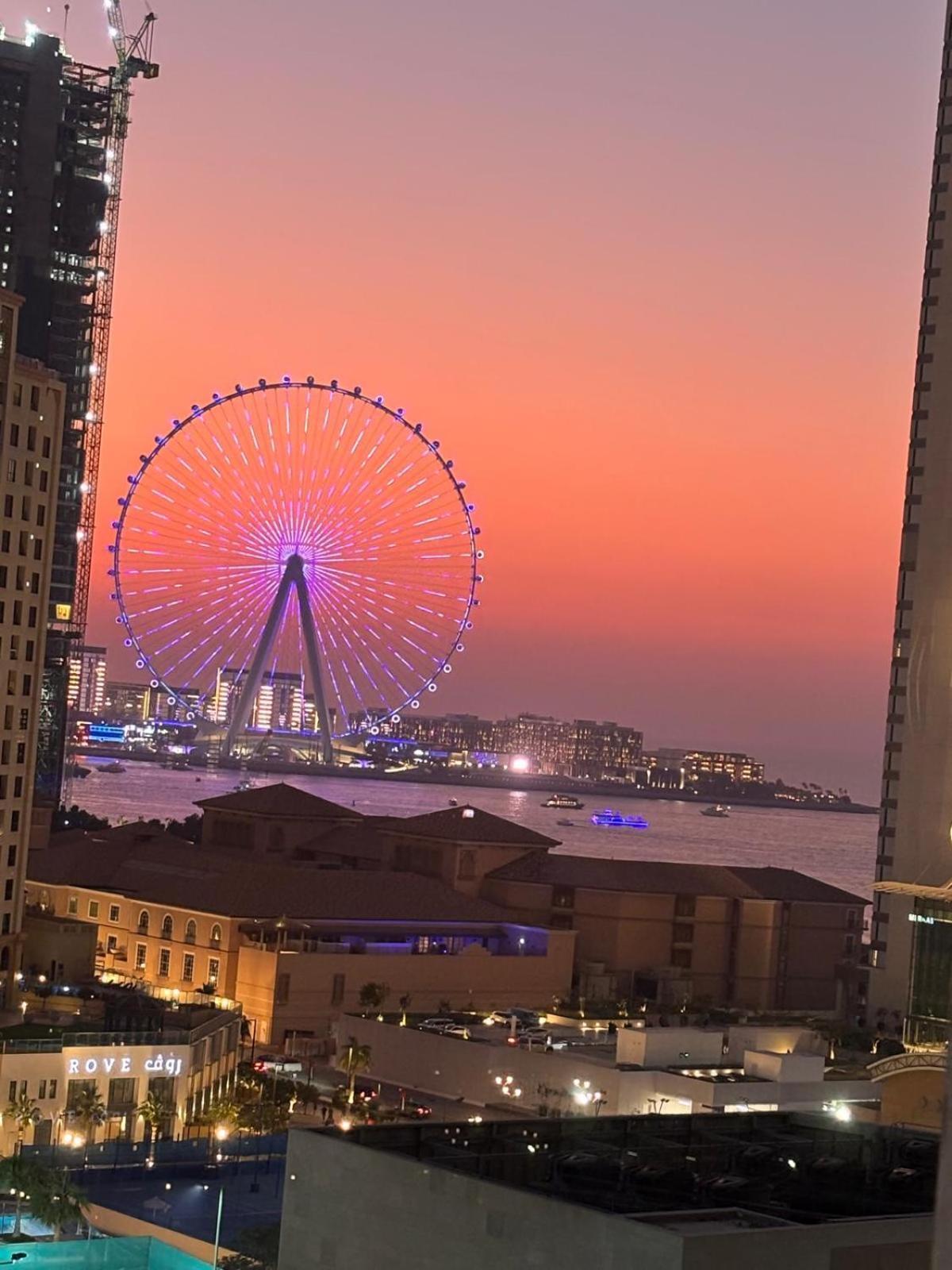 Jbr Beach & Marina Walk I Ain Dubai View I 1 Bdr Exteriör bild